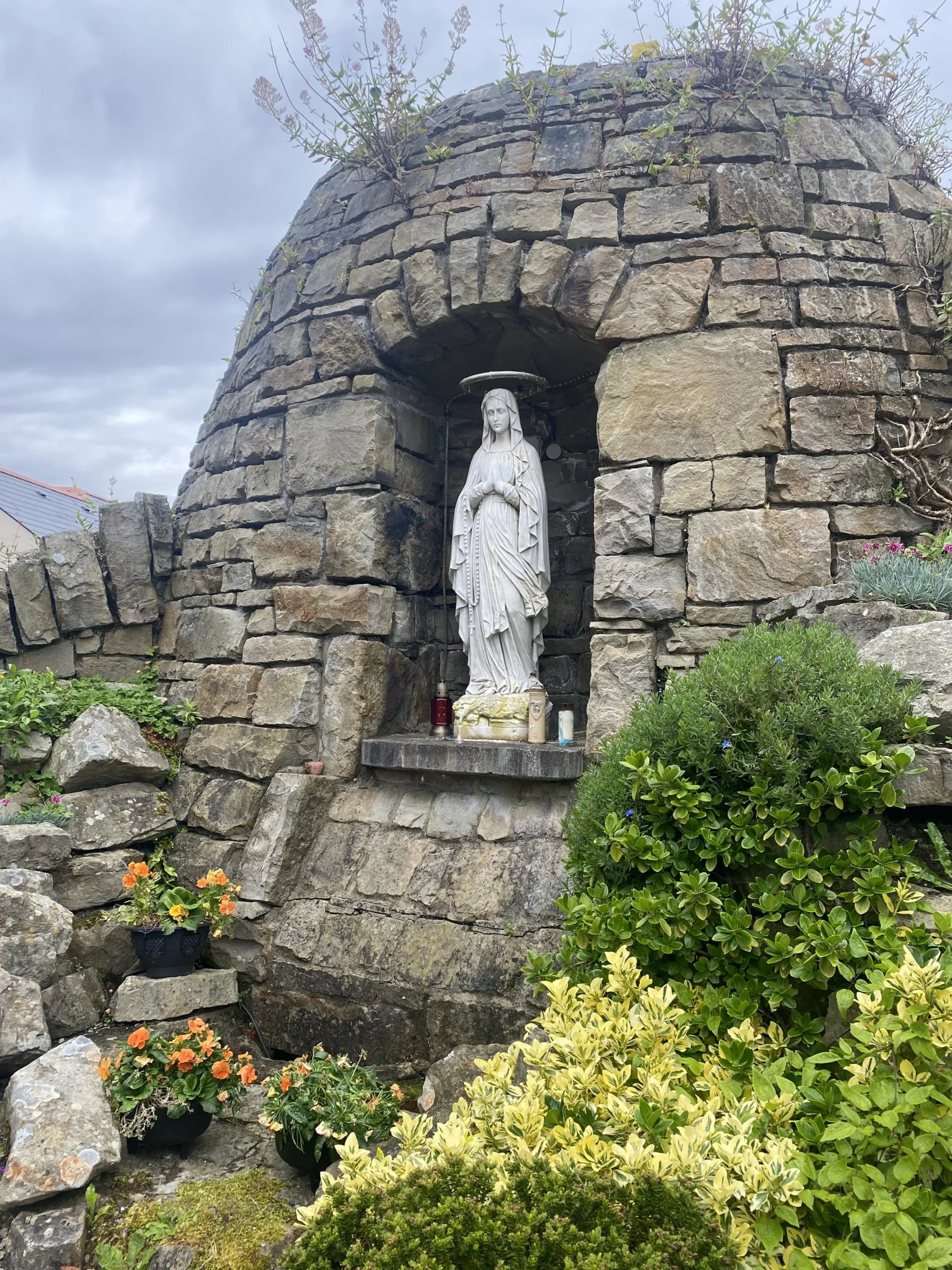 Lady's Grotto, from the 2025 parish home page